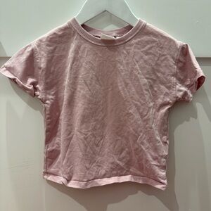 Zara Light Pink Kids Short Sleeve Tee